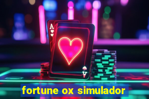 fortune ox simulador